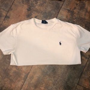 Polo by Ralph Lauren white short sleeve shirt